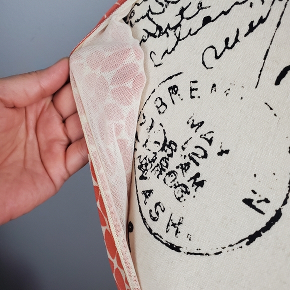 Max Studio orange print dress, medium - Picture 8 of 11